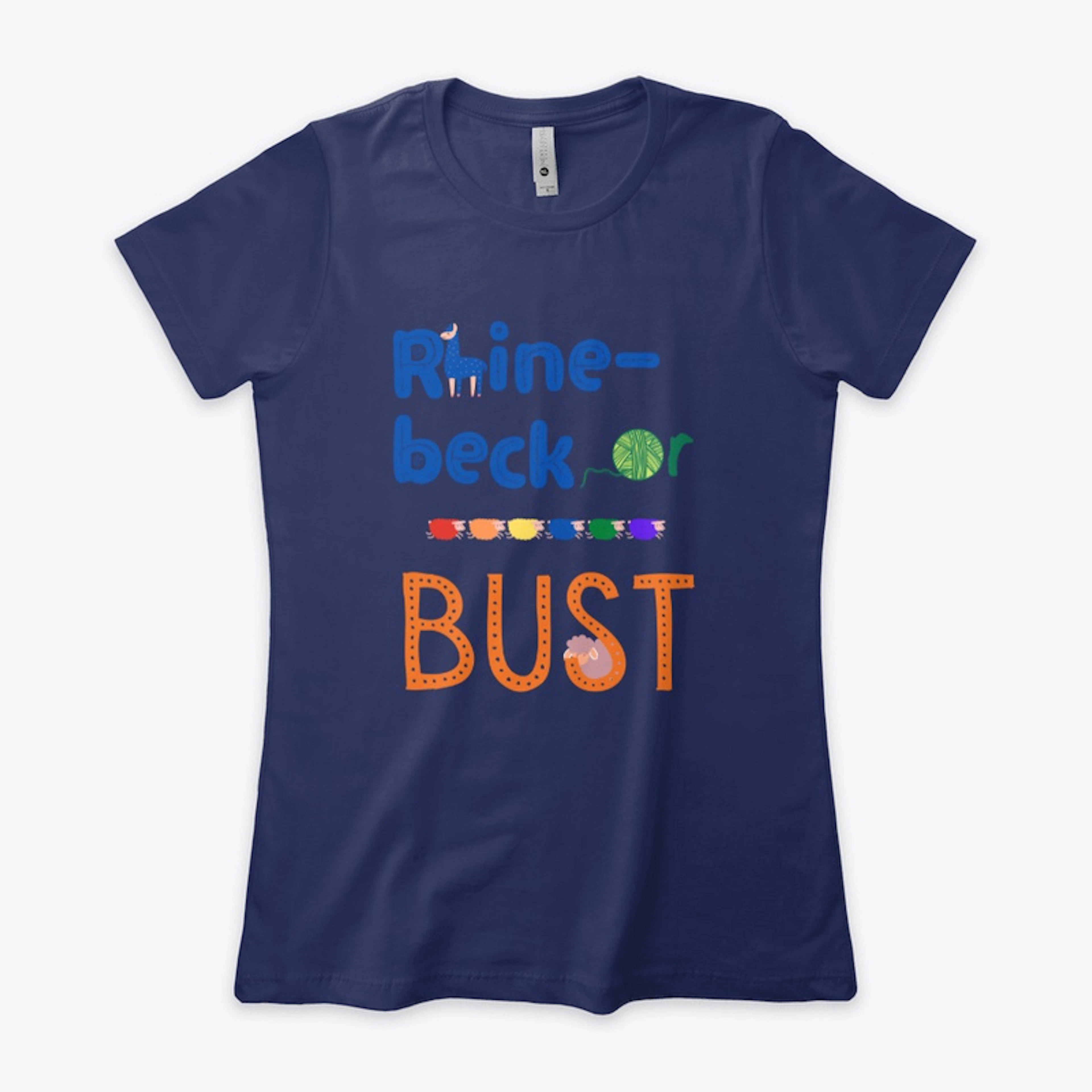 Rhinebeck or Bust Knitting Shirt