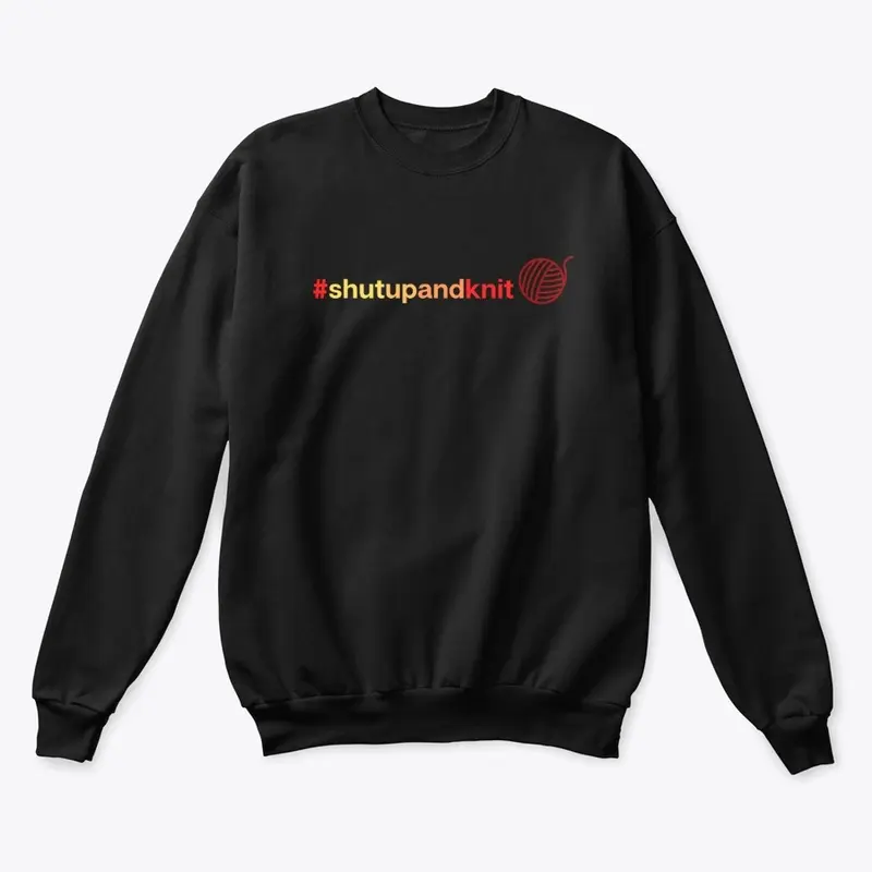 Shutupandknit red